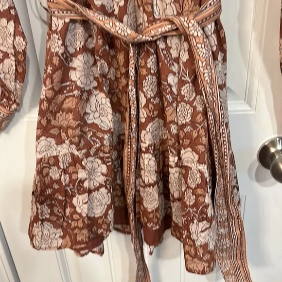 Cleobella Lennox Mini Dress Rhada Block Print Size Small - Picture 3 of 8